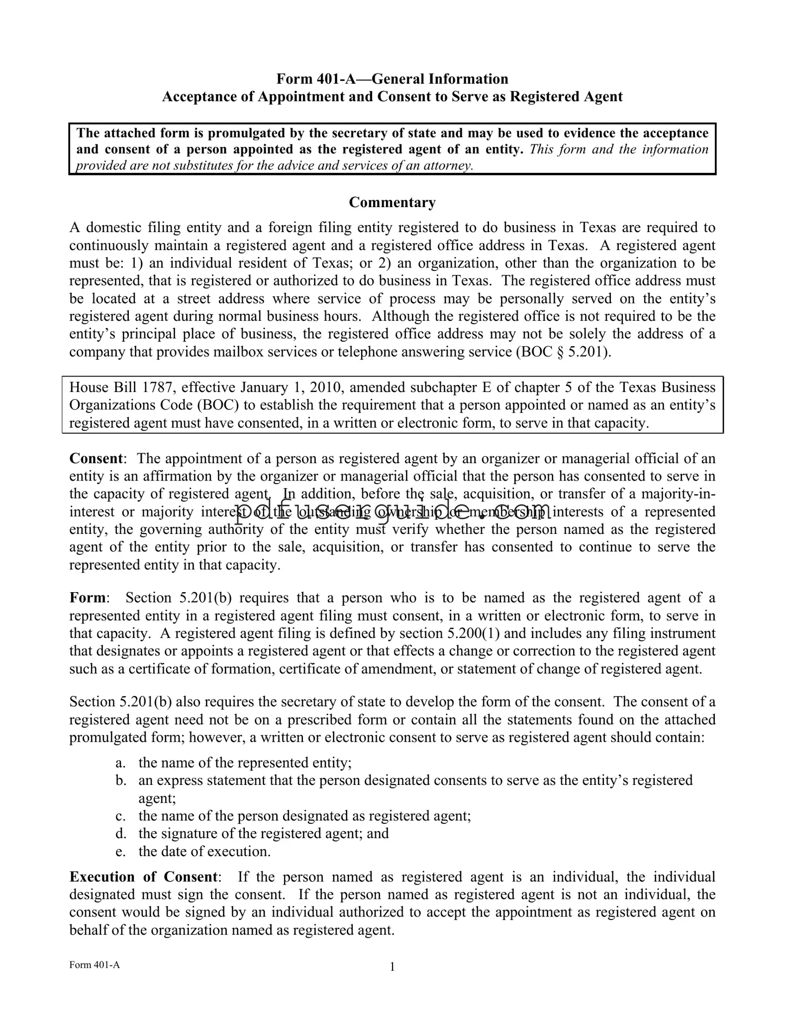 Free 401 A Form in PDF