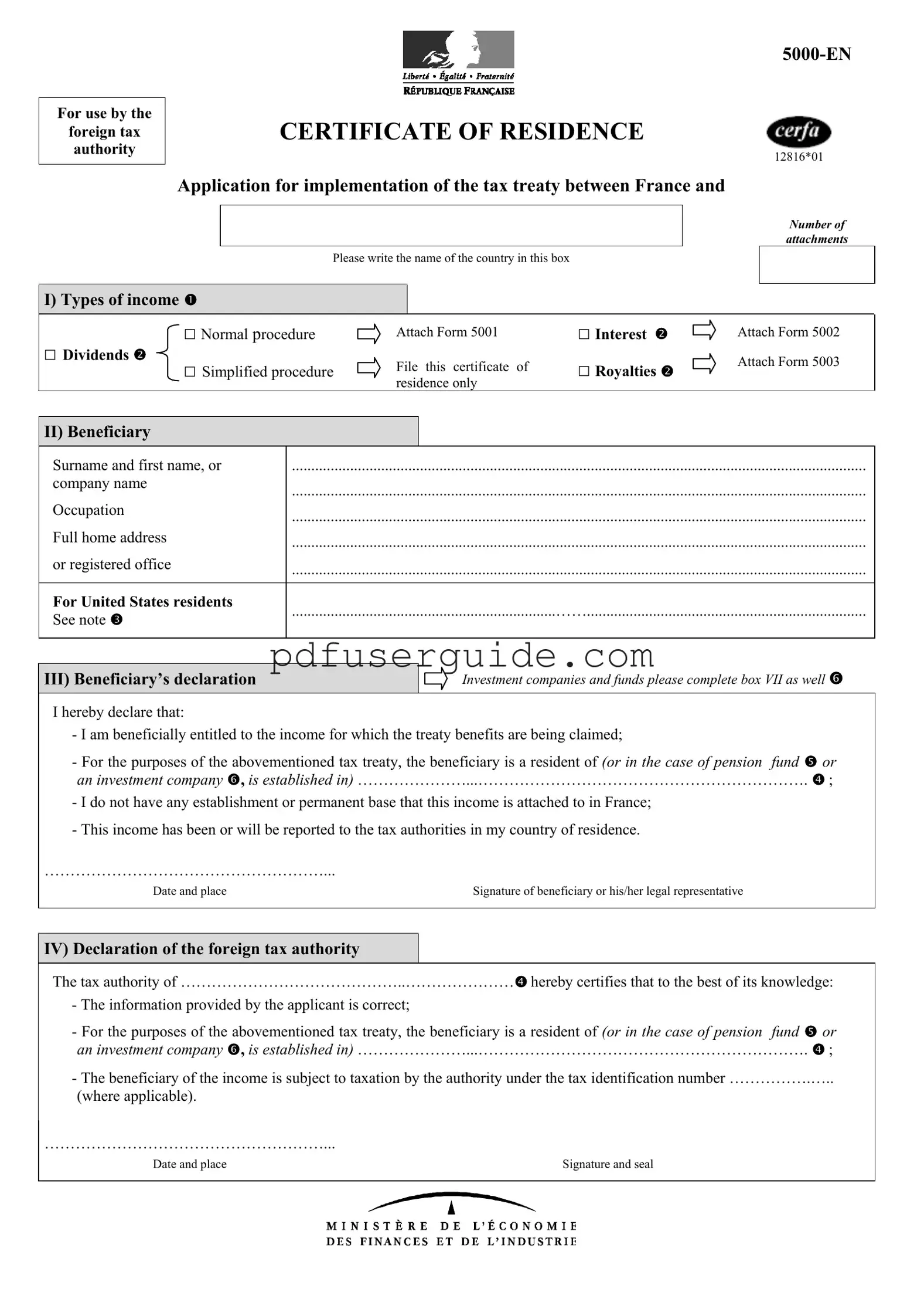 Free 5000 En Form in PDF