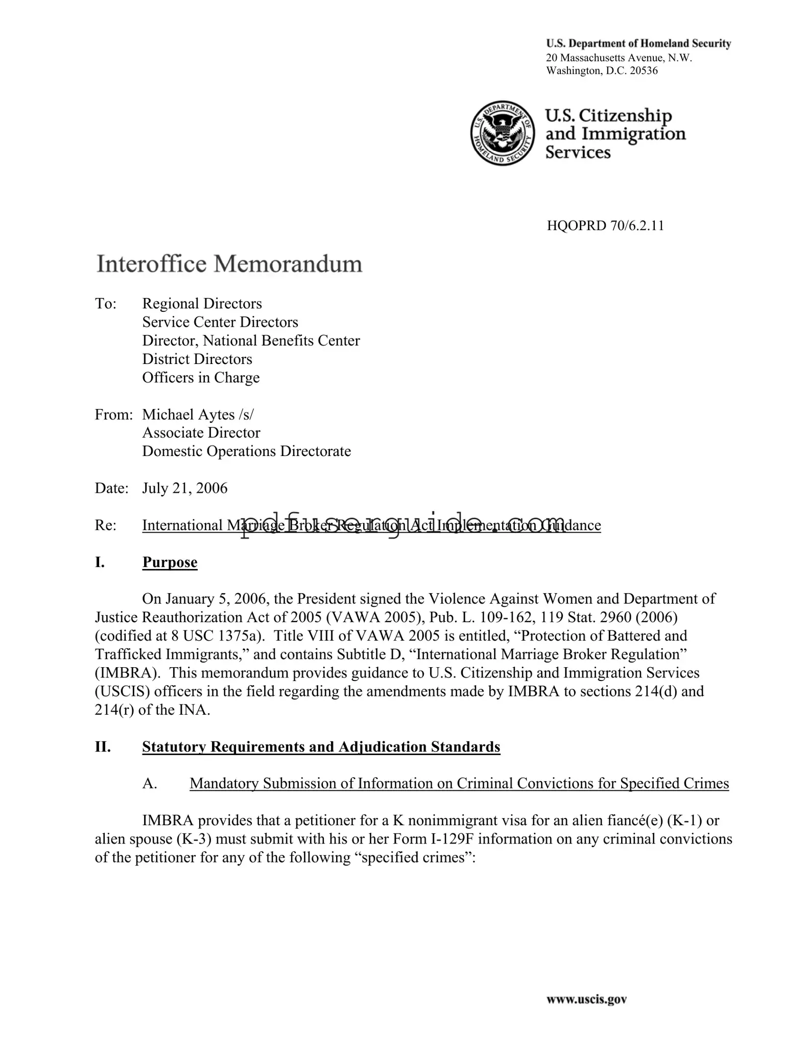 Free Imbra Form in PDF