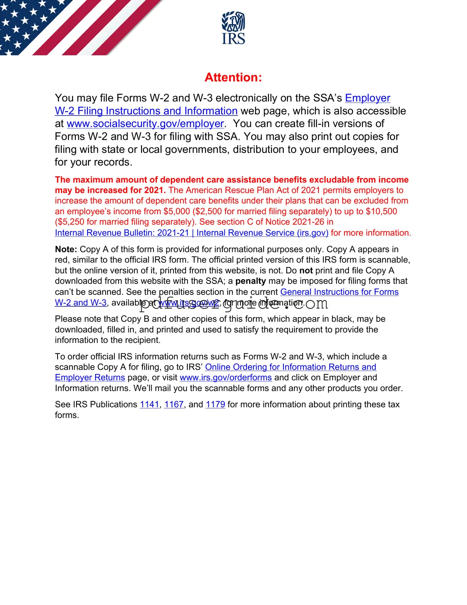 Free IRS W-3 Form in PDF