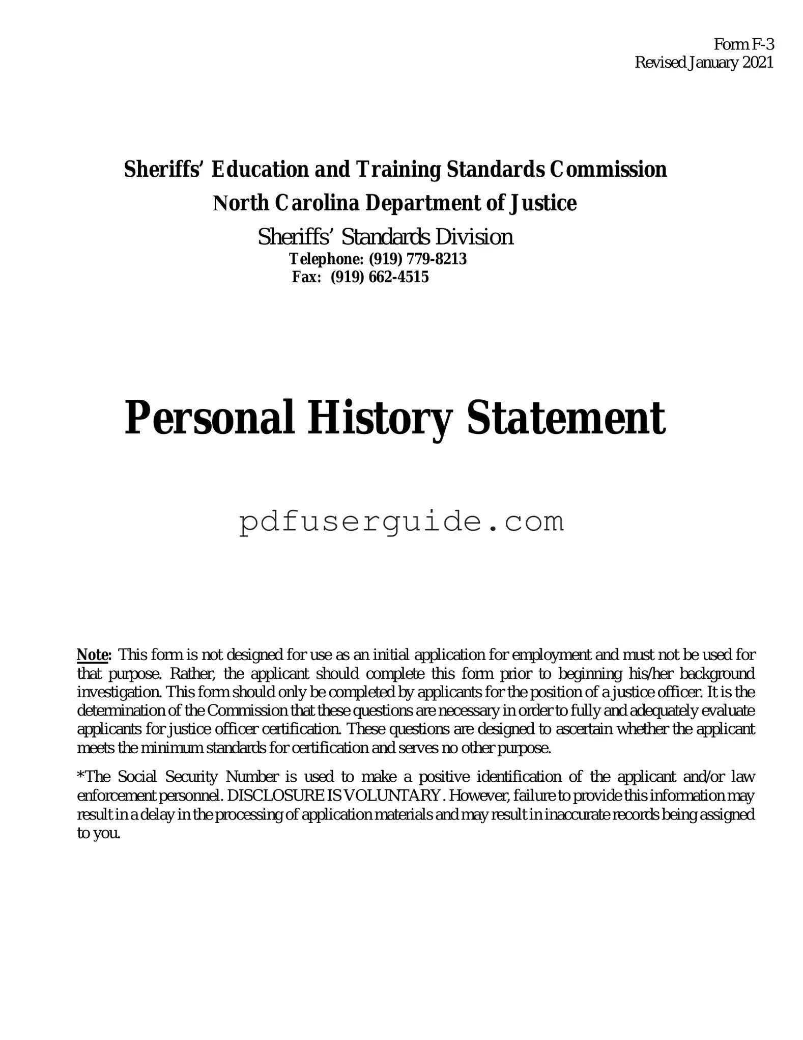 Free Nc F 3 Form in PDF