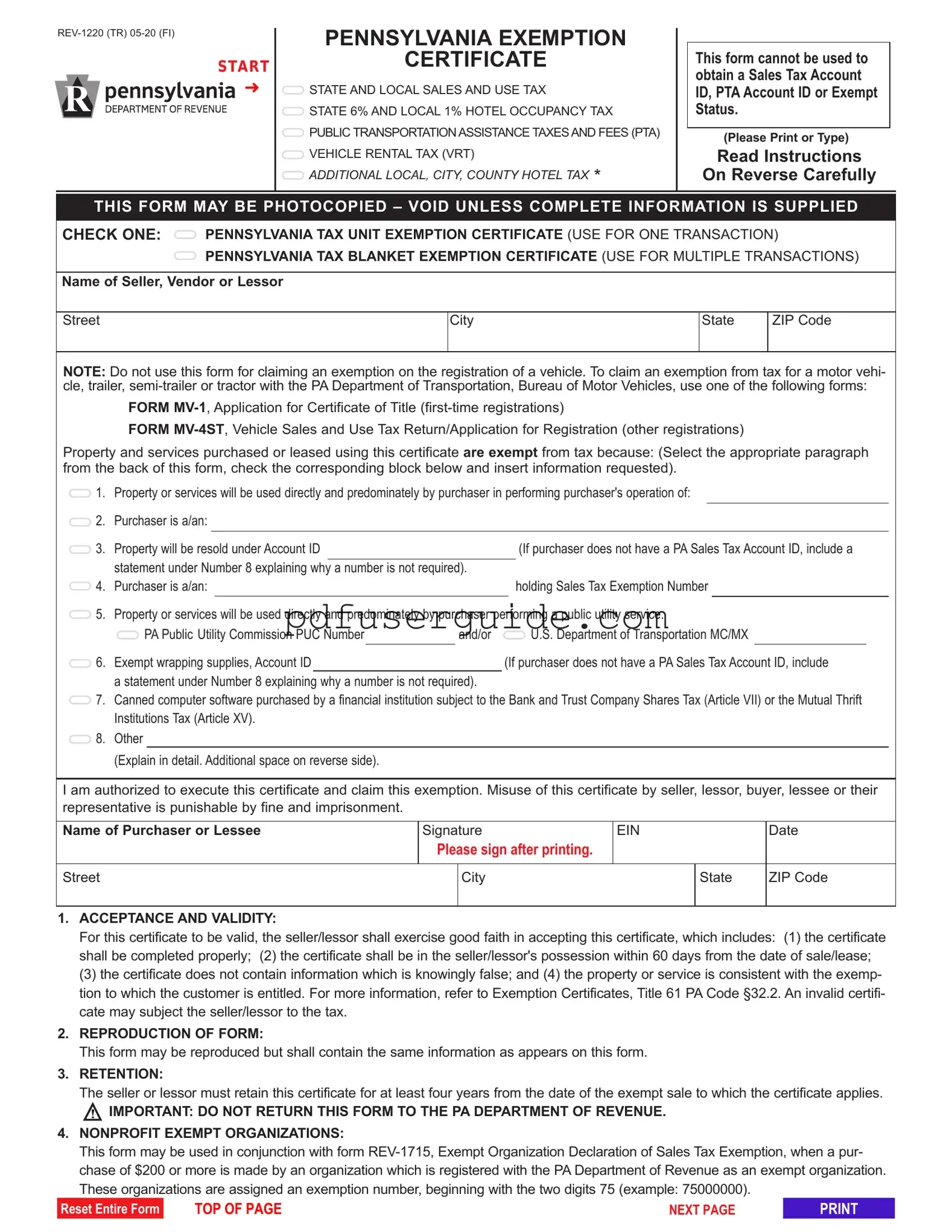 Free Pa Form in PDF