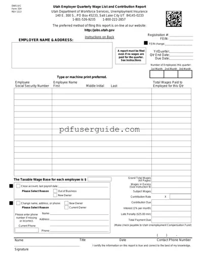 Free 33H Form in PDF