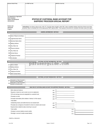 Free 7001 Form in PDF
