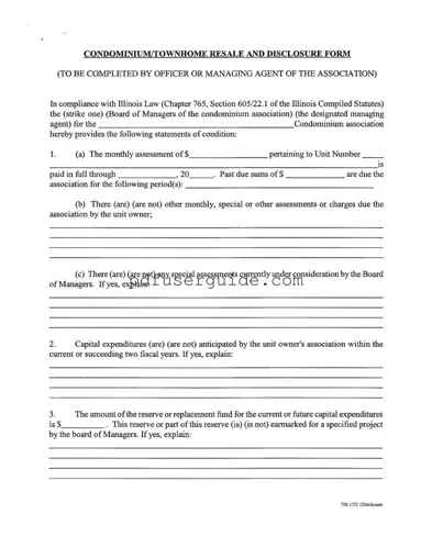 Free Act 221 Disclosure Form in PDF