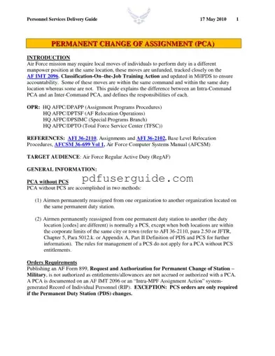 Free Af 899 Form in PDF