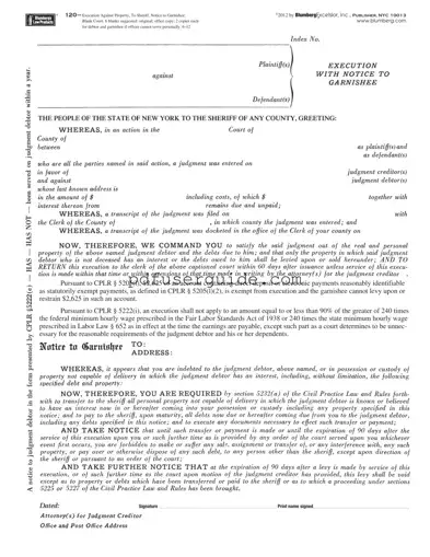 Free Blumberg 120 Form in PDF