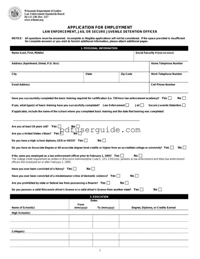 Free Dj Le 330 Form in PDF