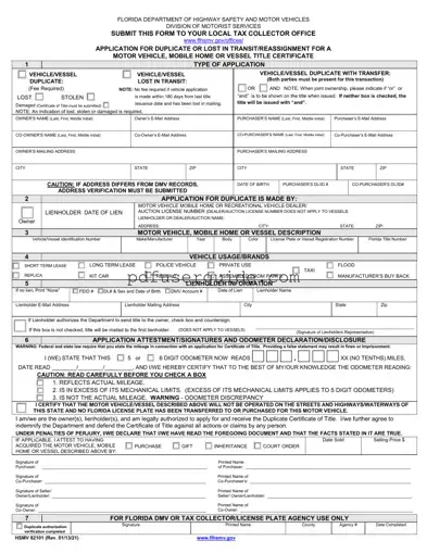 Free Hsmv 82101 Form in PDF