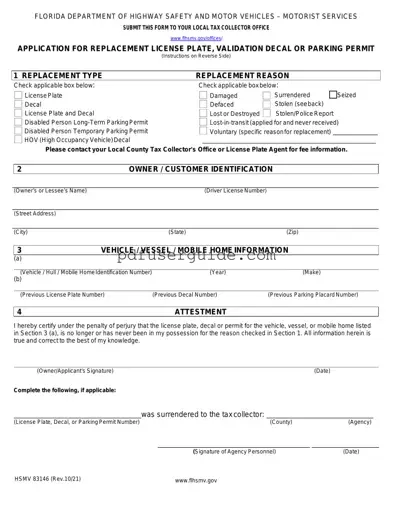Free Hsmv 83146 Form in PDF