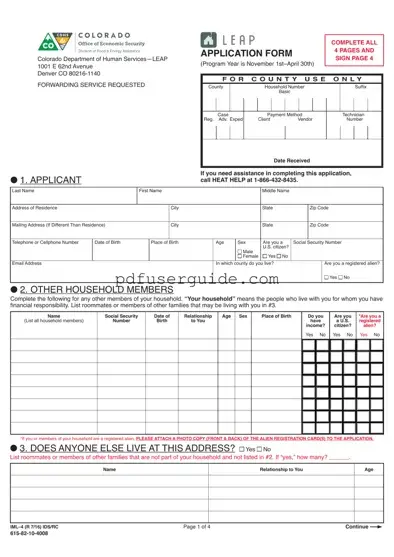 Free Leap application IML-4 Form in PDF