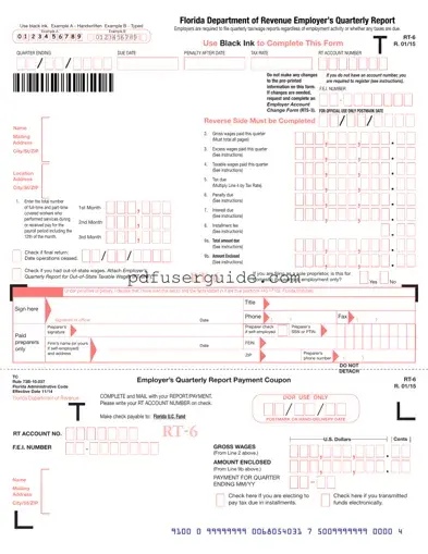 Free Rt 6 Form in PDF