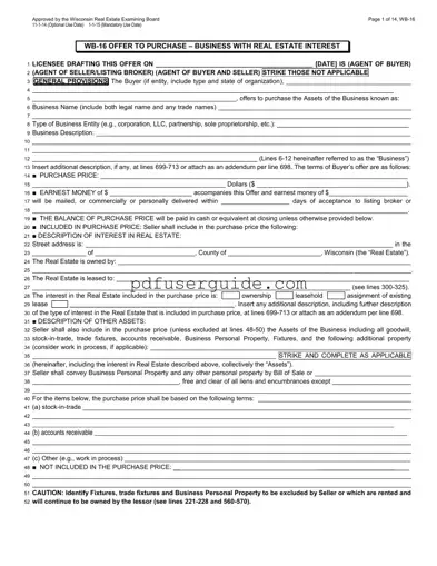 Free Wb 16 Form in PDF